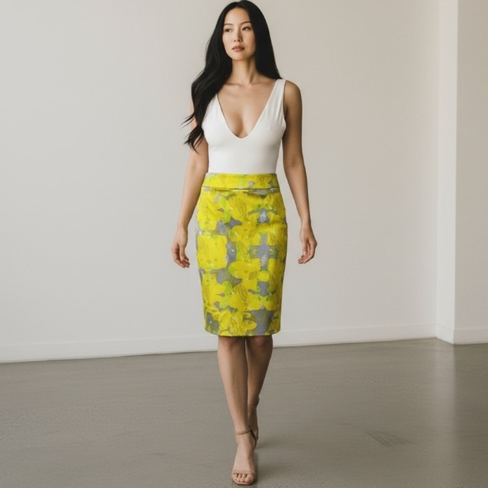 🌼Boulee🌼 IVY Leaf Monica Pencil Skirt